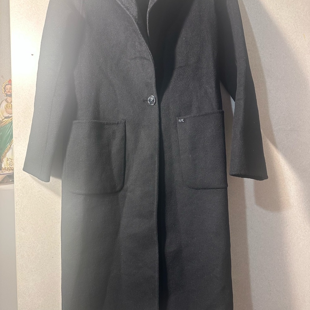 Michael Kors Charcoal Coat - Picture 2 of 11